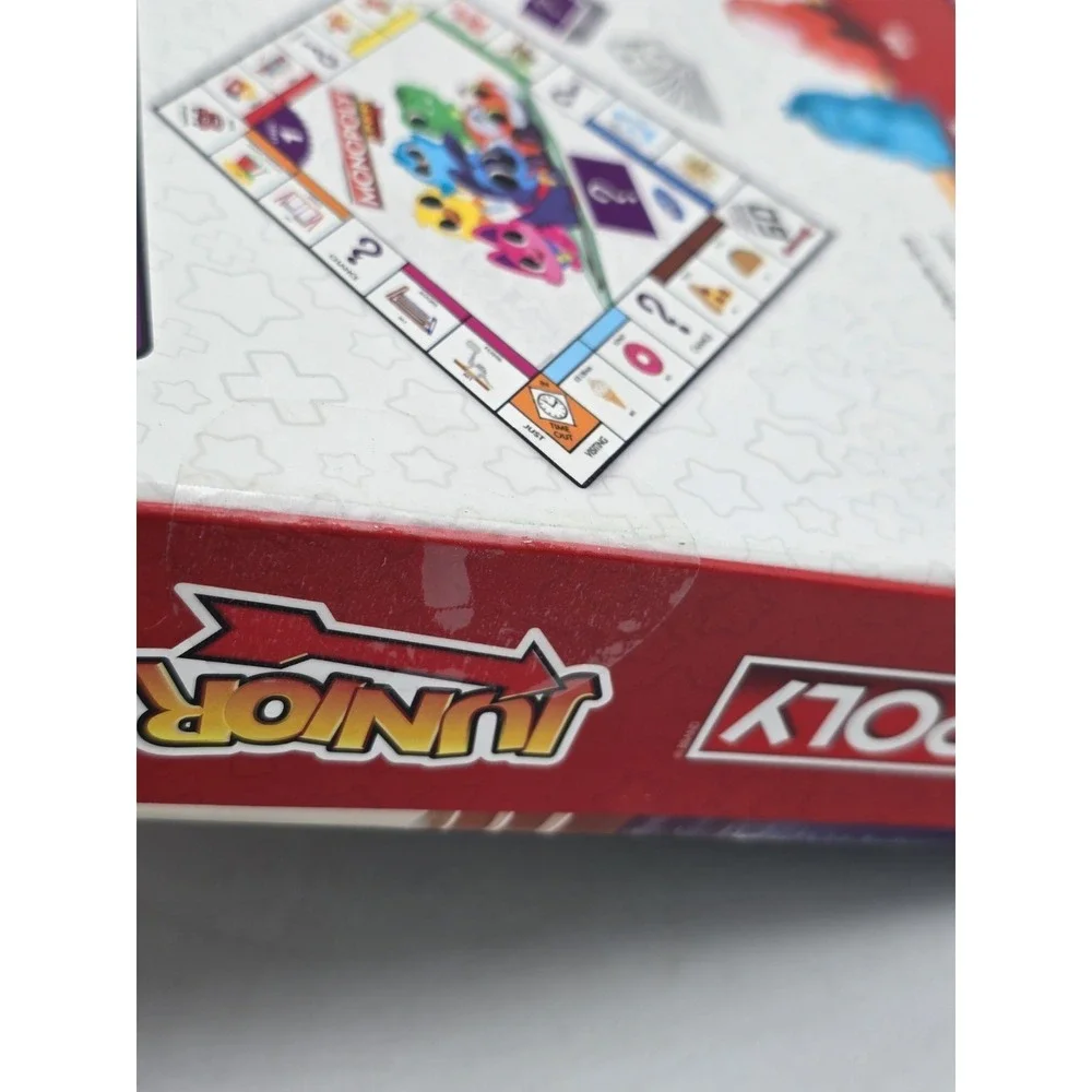 Monopoly, Junior NEW! Age 4 up‎ 2 Games in 1 little kids to Adult, Hasbro Games